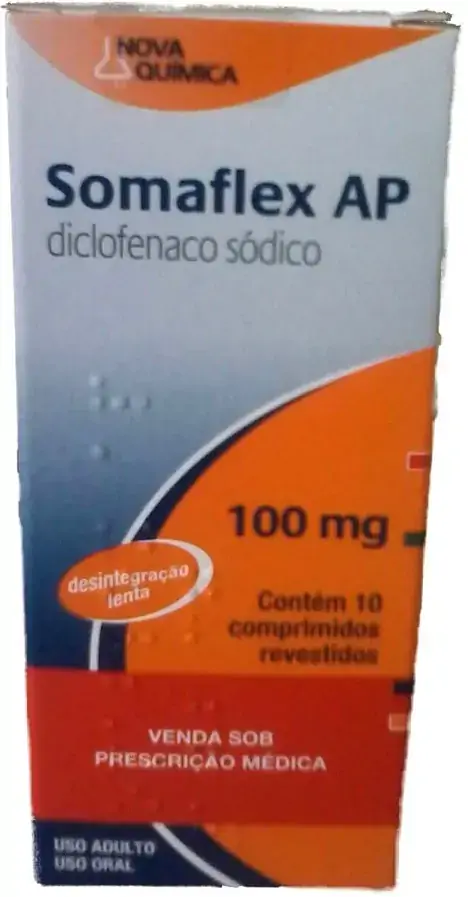 Somaflex Ap Caixa 10 Comp Lib Lenta