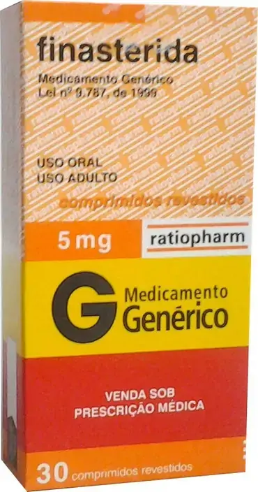 Finasterida 5mg Caixa 30 Comp Rev