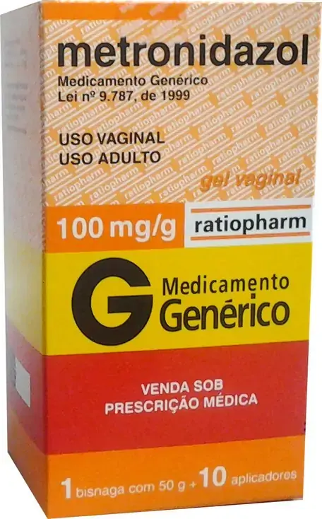 Metronidazol 100 Mg/g Novaquímica Genérico