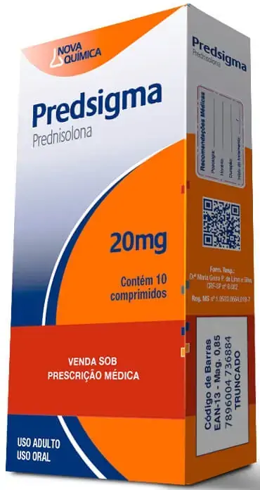 Predsigma 20mg Bl X 10 Comp