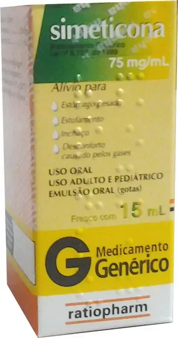 Simeticona 75 Mg/ml Gotas Novaquímica Genérico