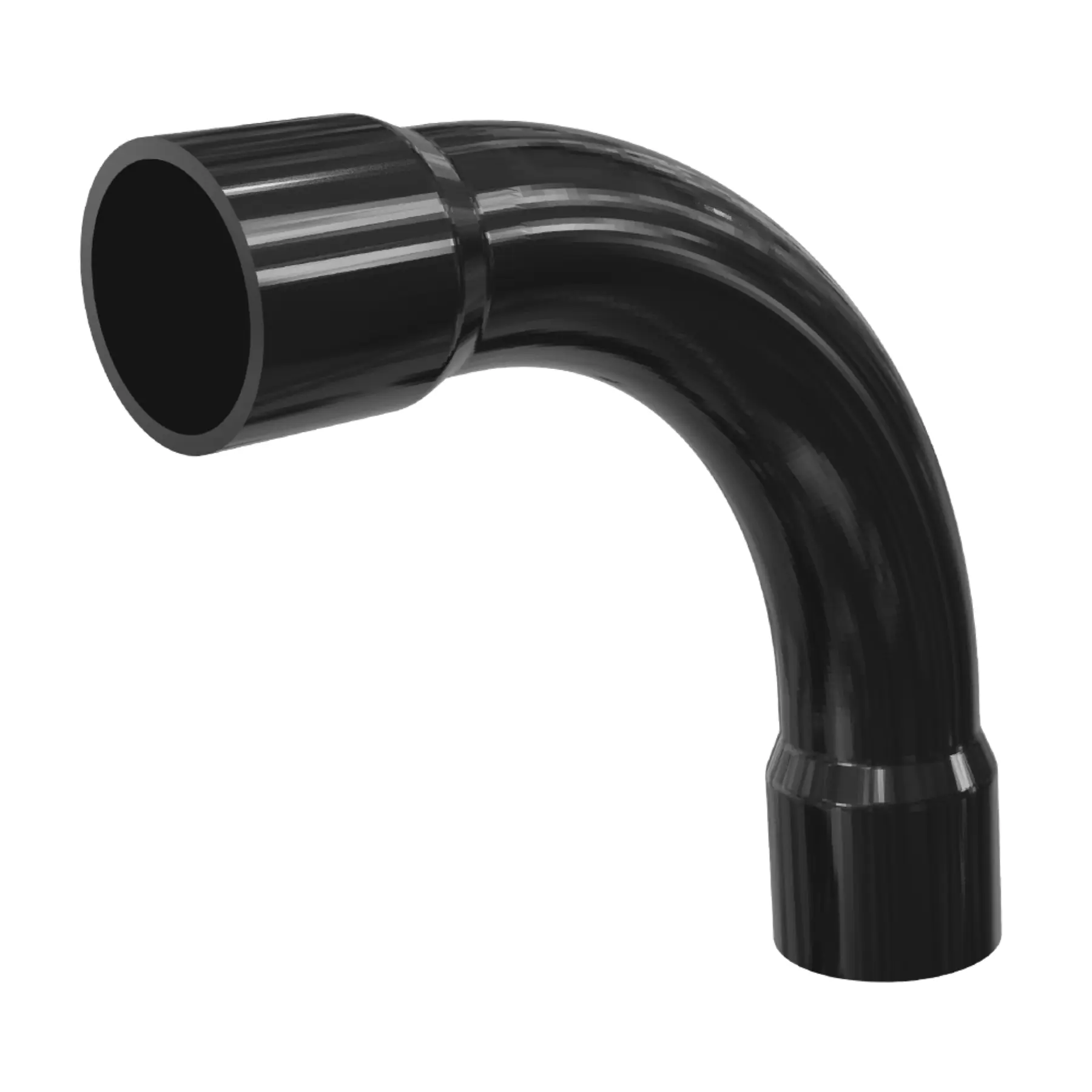 Curva 1 90° Plástico Preto Wetzel