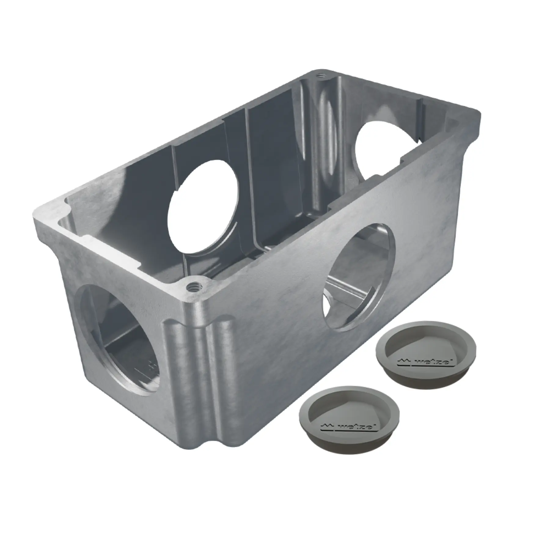 Caixa Poliwetzel Xpw 1 S/ Pintura S/ Tampao