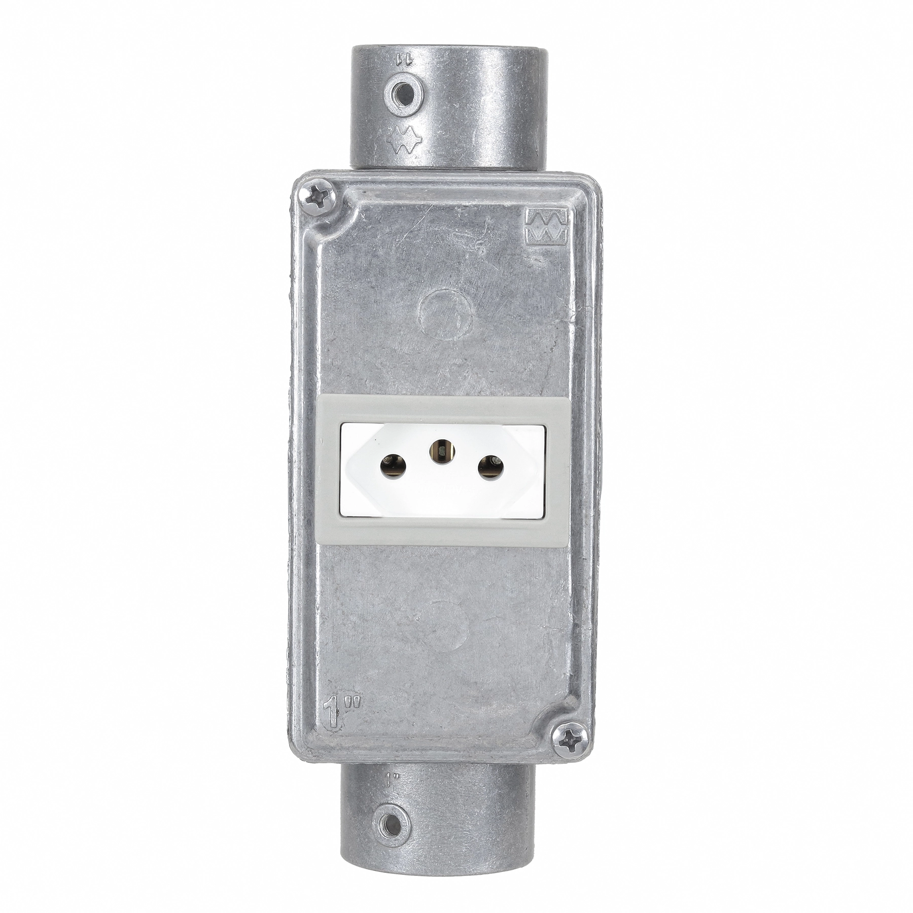 Conjunto Condulete 1" 1 Tomada 20A Tipo XPW 20 Wetzel