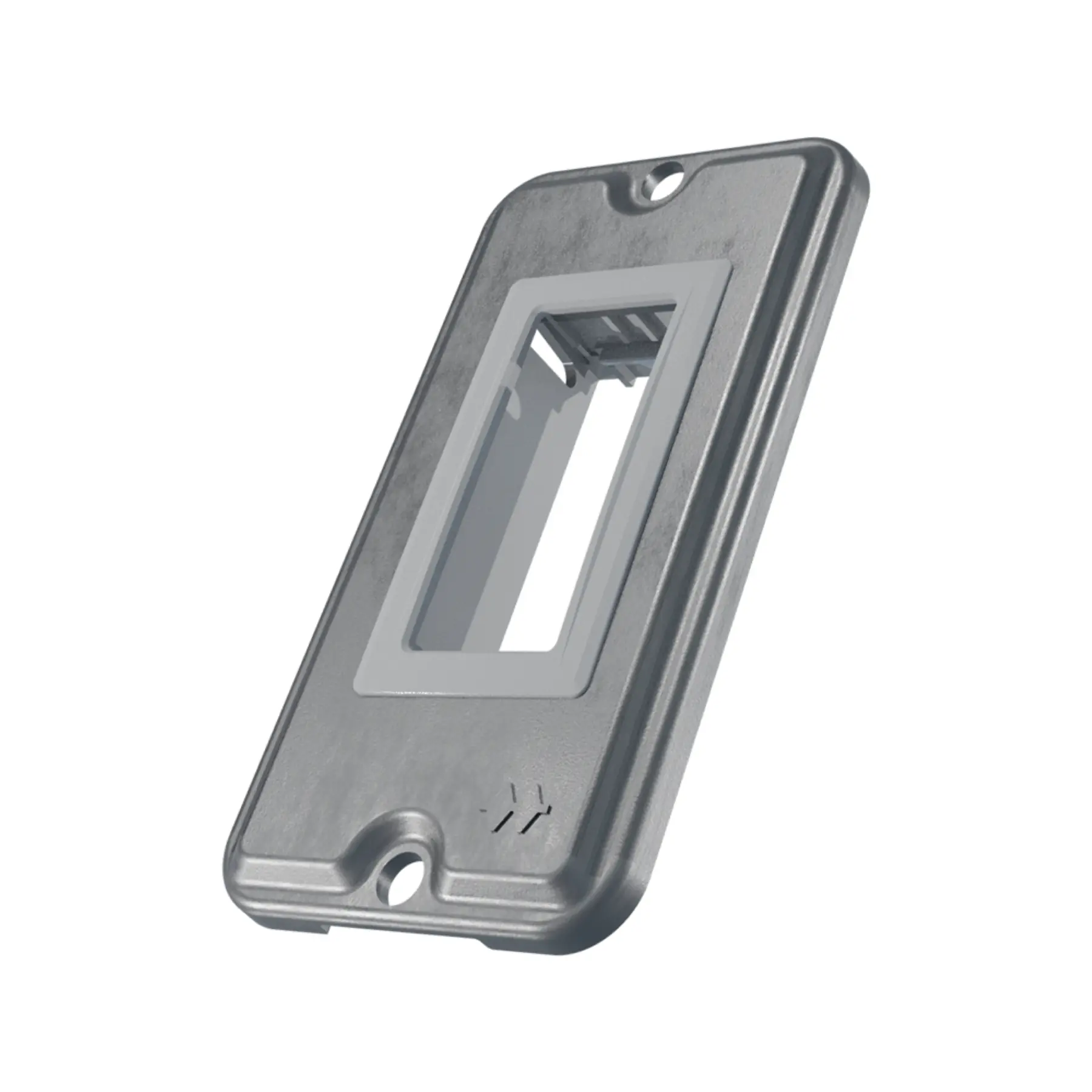Tampa Condulete 3/4" 1 Posto Vertical Alumínio Wetzel