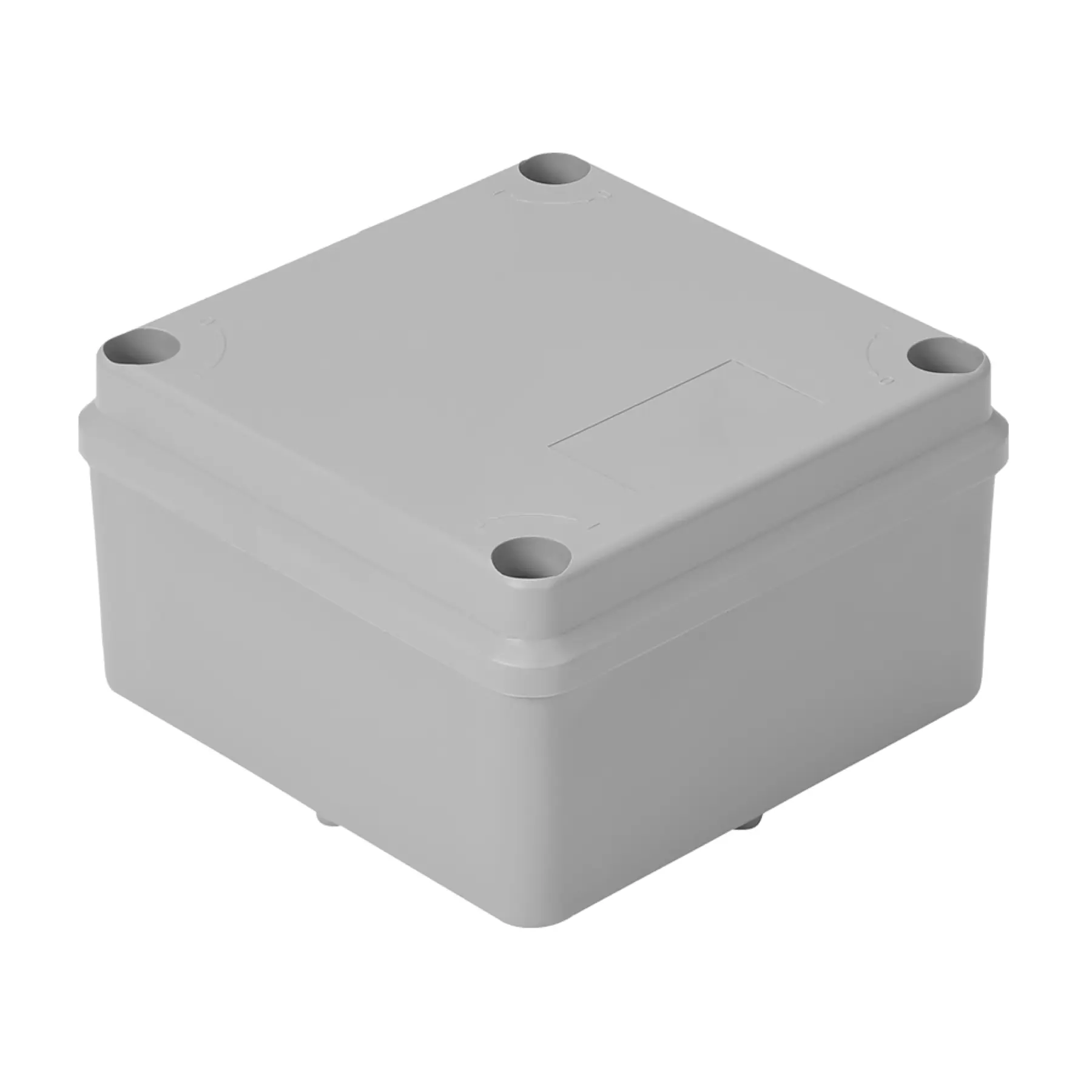 Caixa de Passagem com Tampa Opaca 68x100mm ABS Wetzel