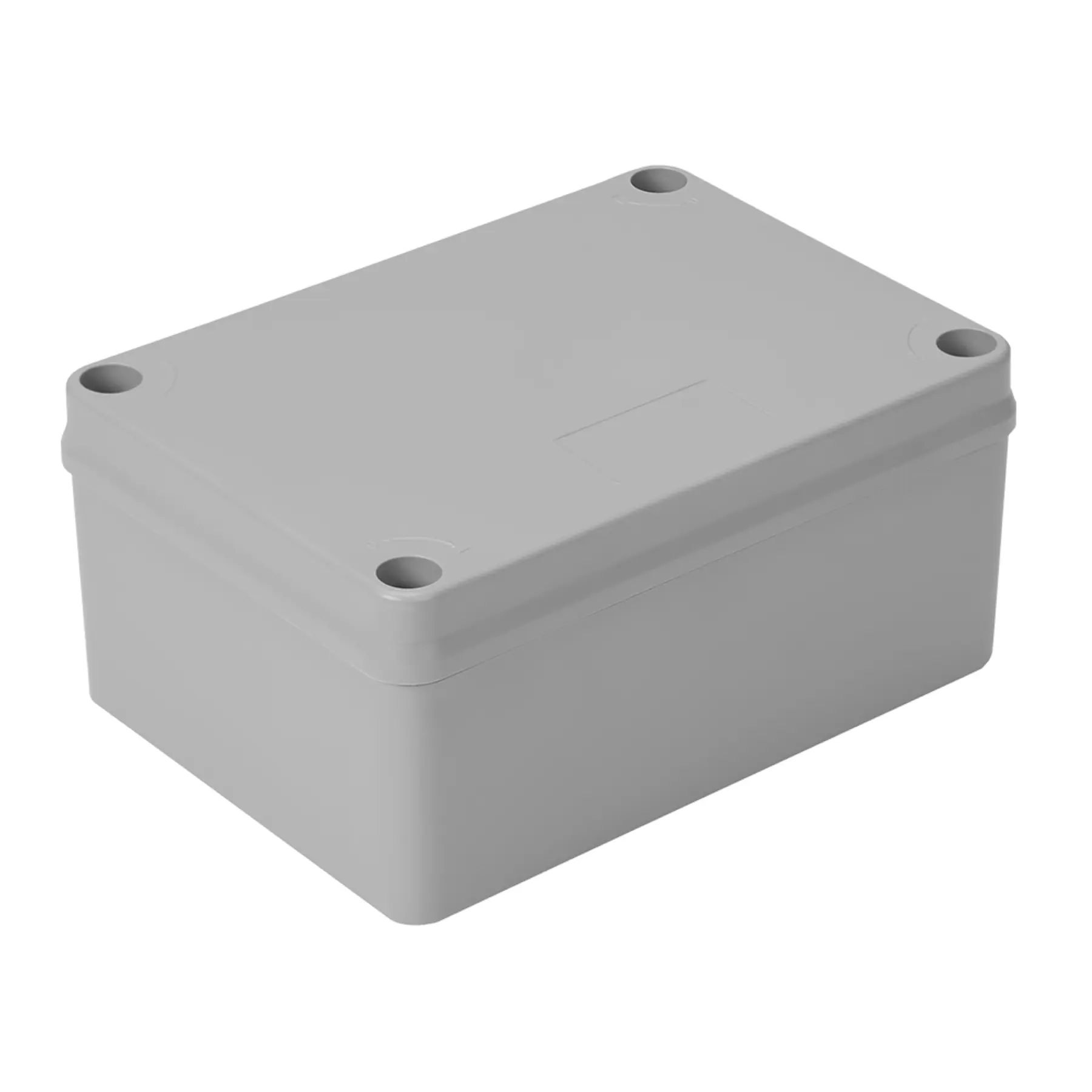 Caixa de Passagem com Tampa Opaca 79x118mm ABS Wetzel