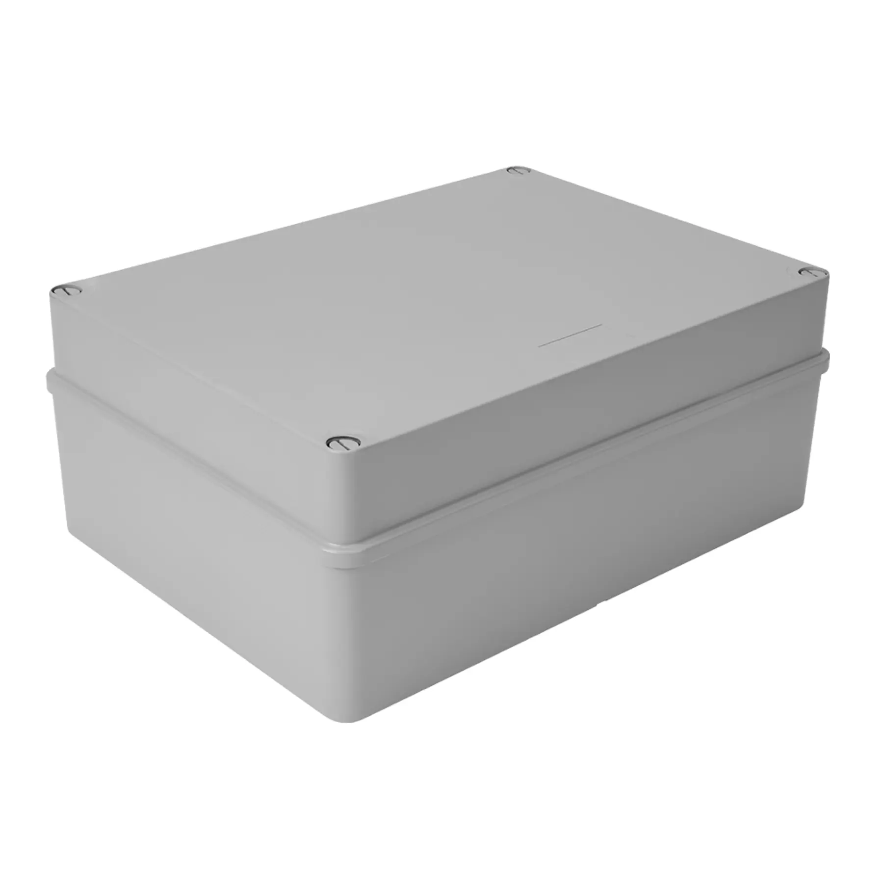 Caixa Passagem Abs 300x220x120 Cega Tampa Opaca Ba
