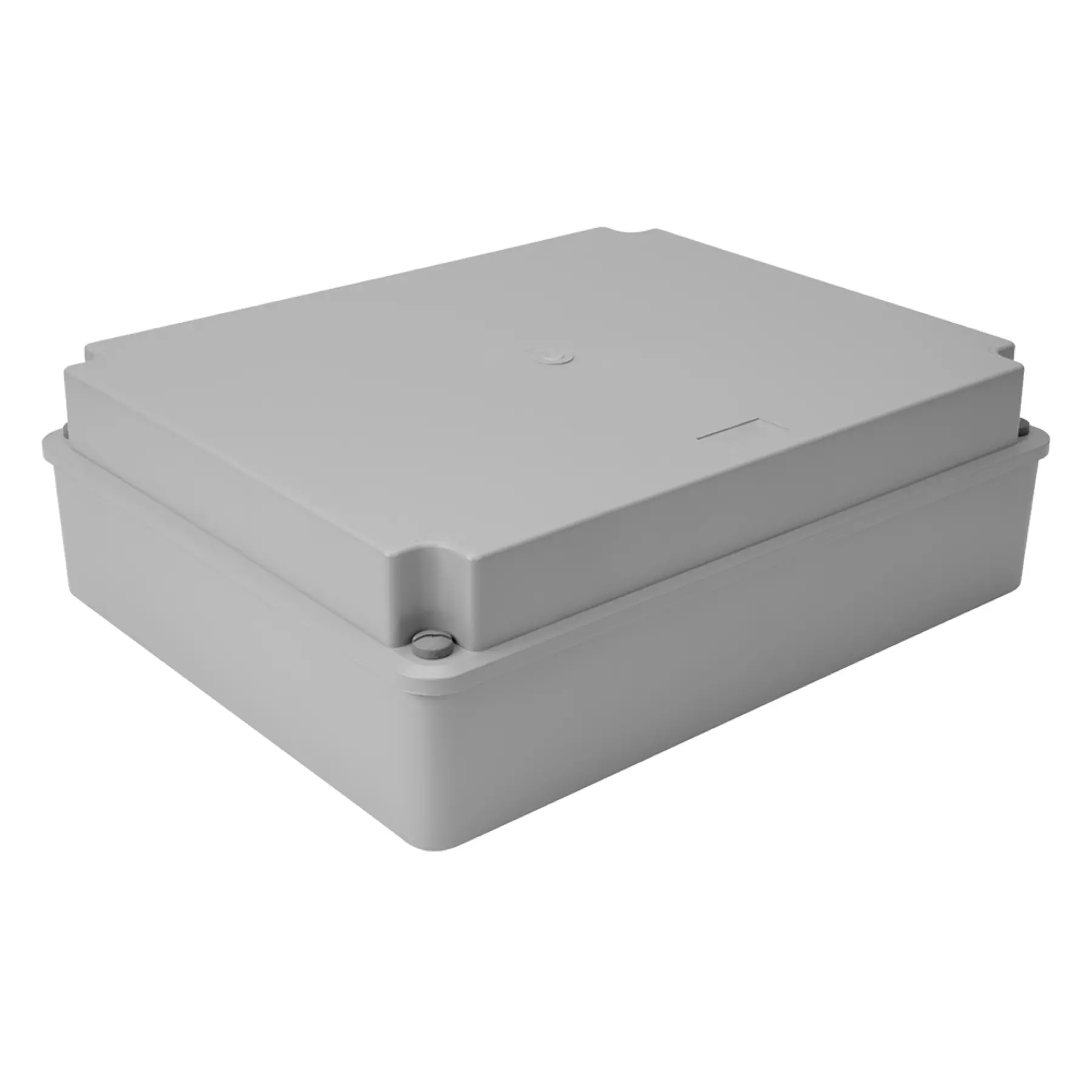 Caixa de Passagem com Tampa Opaca Baixa 130x320mm ABS Wetzel