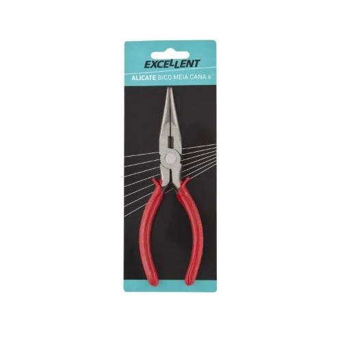 Alicate De Bico Meia Cana Hobby 6 Excellent 2me
