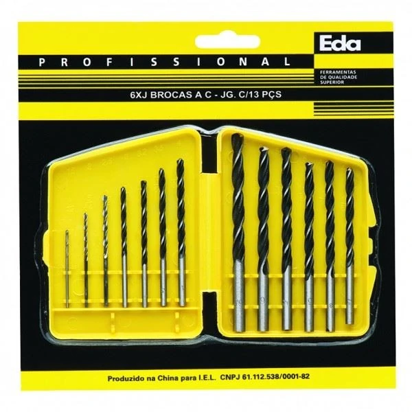 Broca Aco Carbono C 13 6xj Eda