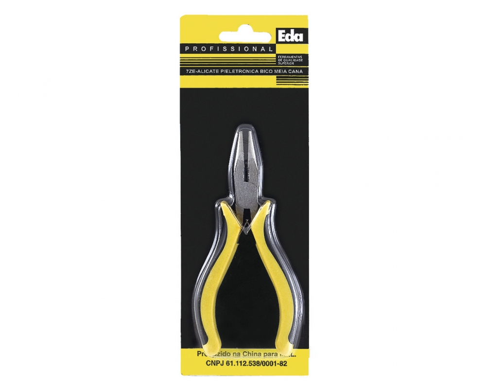 Alicate Bico 1-2 Cana Import 4.1-2" Prof 7ze Blister