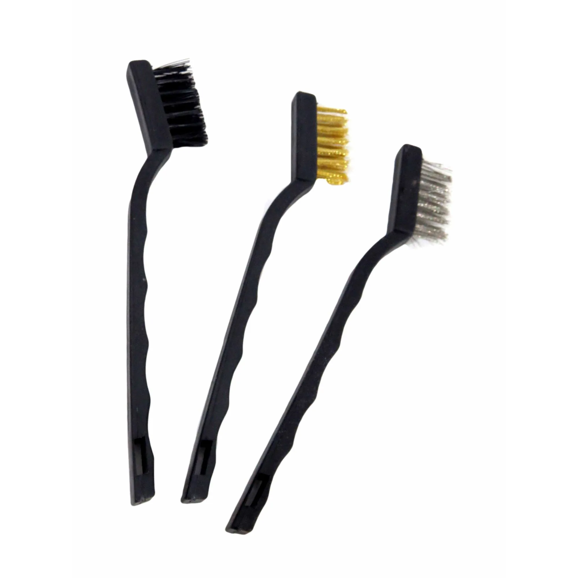 Escova De Aço Com Cabo Mini 3 Peças Eda 8ag