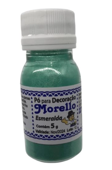 Po P/decoracao Esmeralda 5g Doces Morello