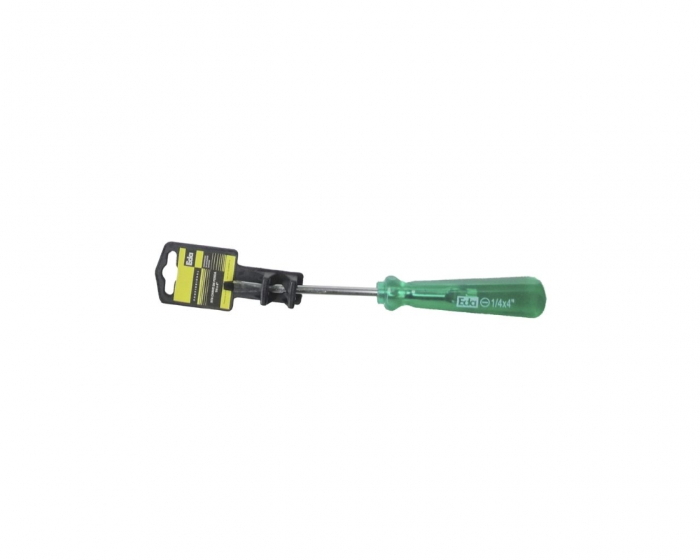 Chave Fenda P.magn Acetato Verde C 1-4equot,x 4equot,