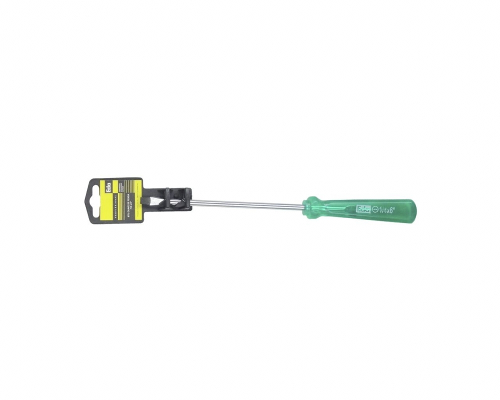 Chave Fenda P.magn Acetato Verde C 1-4equot,x 6equot,