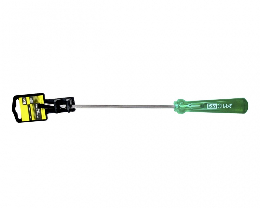 Chave Fenda P.magn Acetato Verde C 1-4equot,x 8equot,