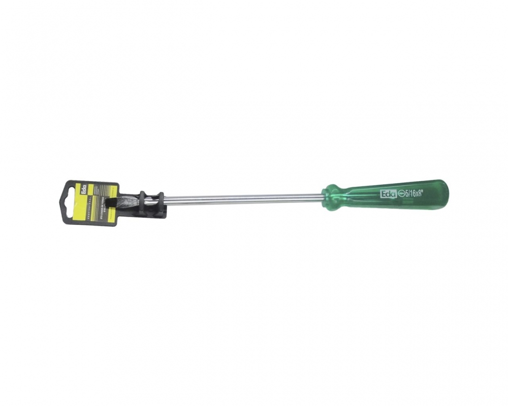 Chave Fenda P.magn Acetato Verde D 5-16equot,x 8equot,
