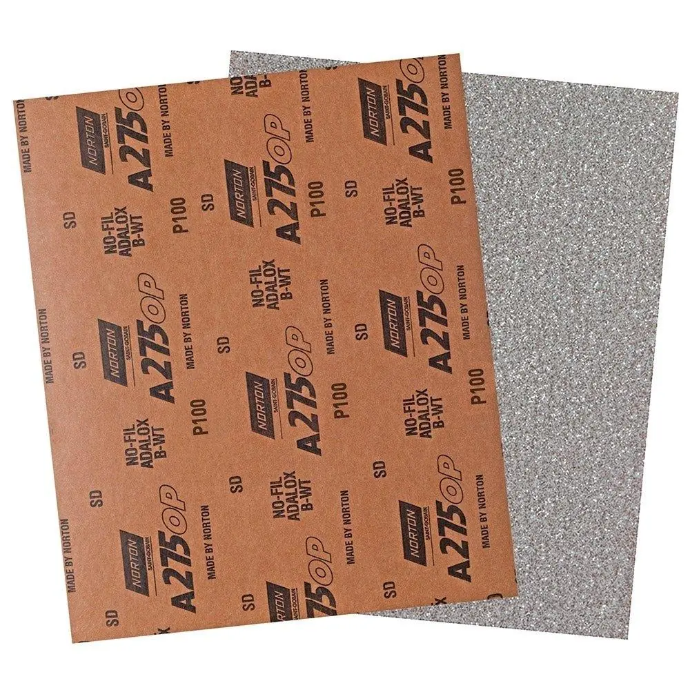Lixa Seco A275 P100 F 230x280 Emb. C/ 50 Un. - Norton
