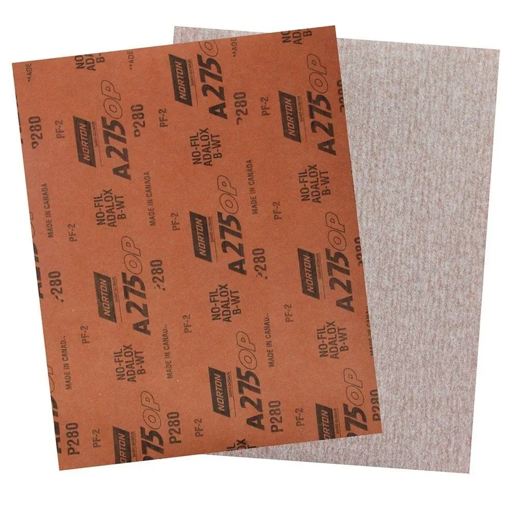 Lixa Seco A275 P280 230x280 Emb. C/ 50 Un. - Norton