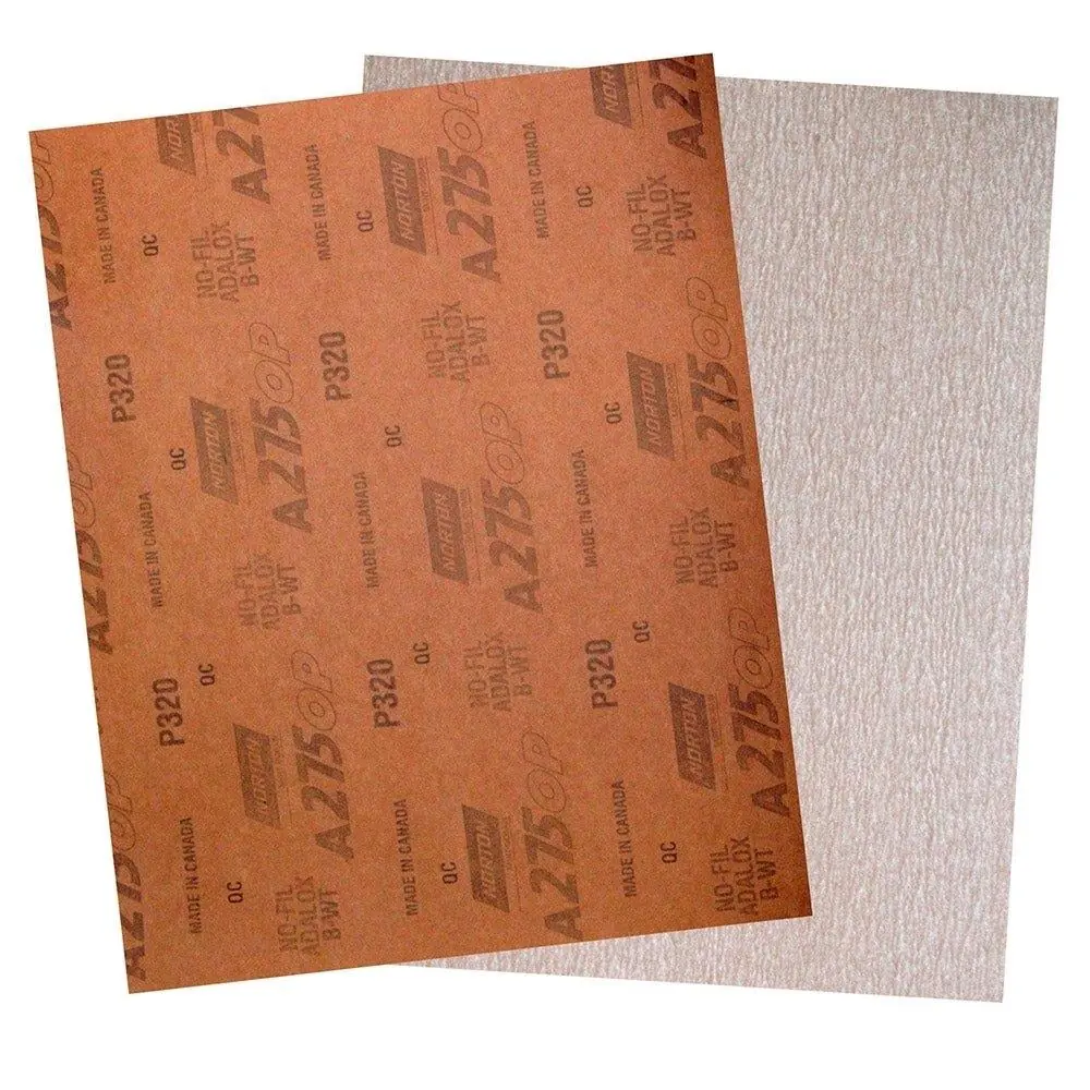 Lixa Seco A275 P320 F 230x280 Emb. C/ 50 Un. - Norton