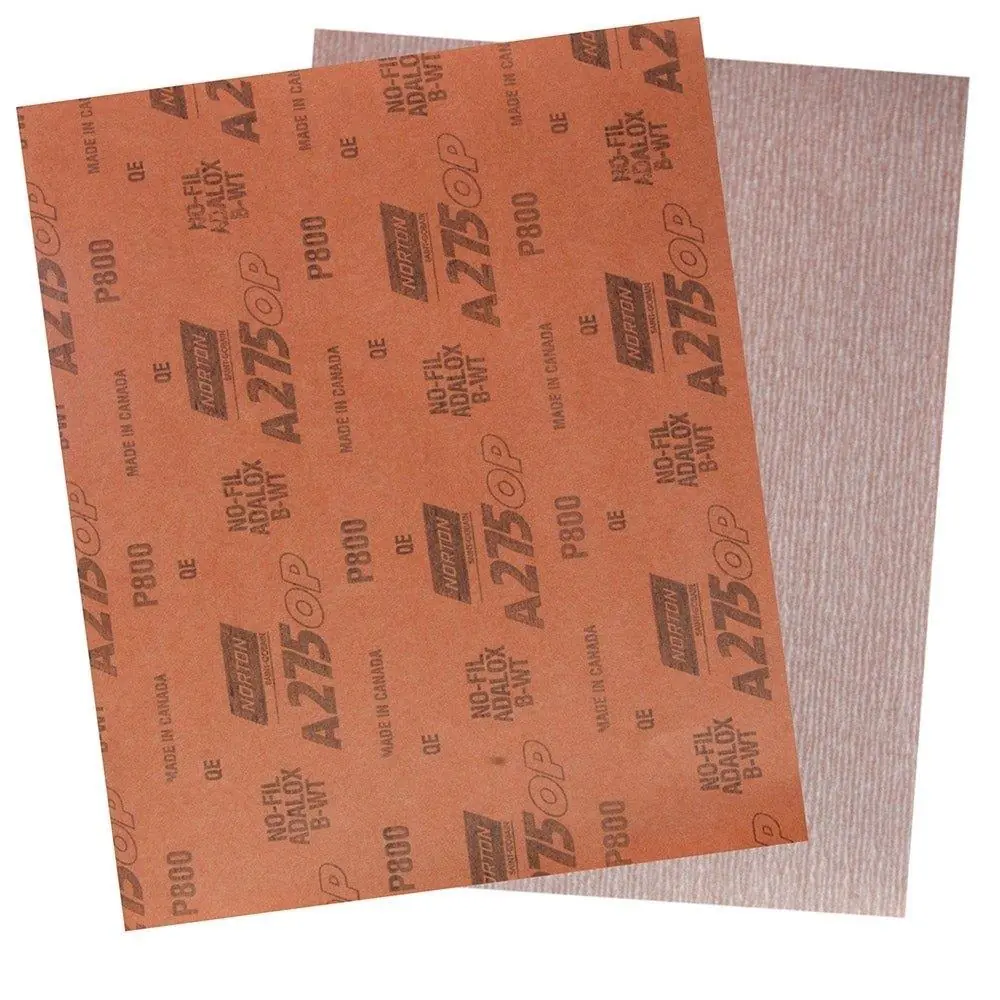 Lixa Seco A275 P800f 230x280 Emb. C/ 50 Un. - Norton