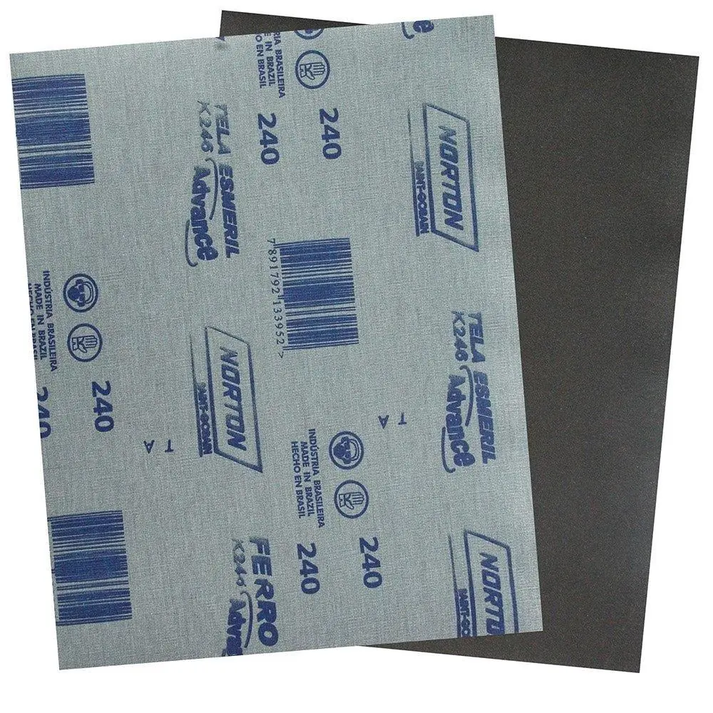 Lixa Norton Ferro G240 K-246 - Embalagem Com 25 Unidades