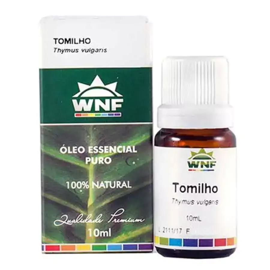 Óleo Essencial de Tomilho Origem Espanha / Tunísia 10ml WNF