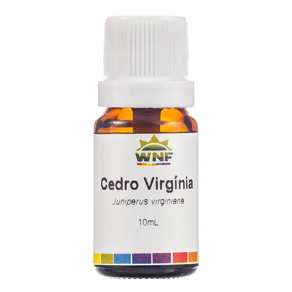 Óleo Essencial de Cedro Virgínia Origem EUA 10ml WNF