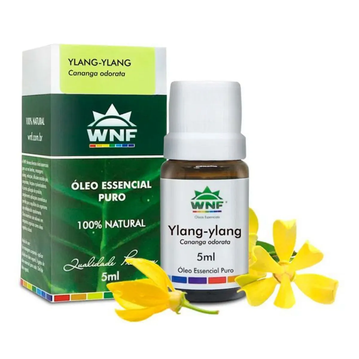 Óleo Essencial de Ylang Ylang Origem Índia / Madagascar 5ml WNF
