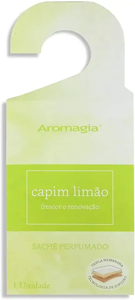 Sache Perfumado Capim Limao 27g Wnf Aromagia