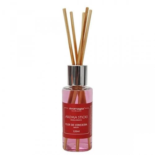 Mini Difusor Por Varetas Aroma Stick Flor De Cerejeira 120ml