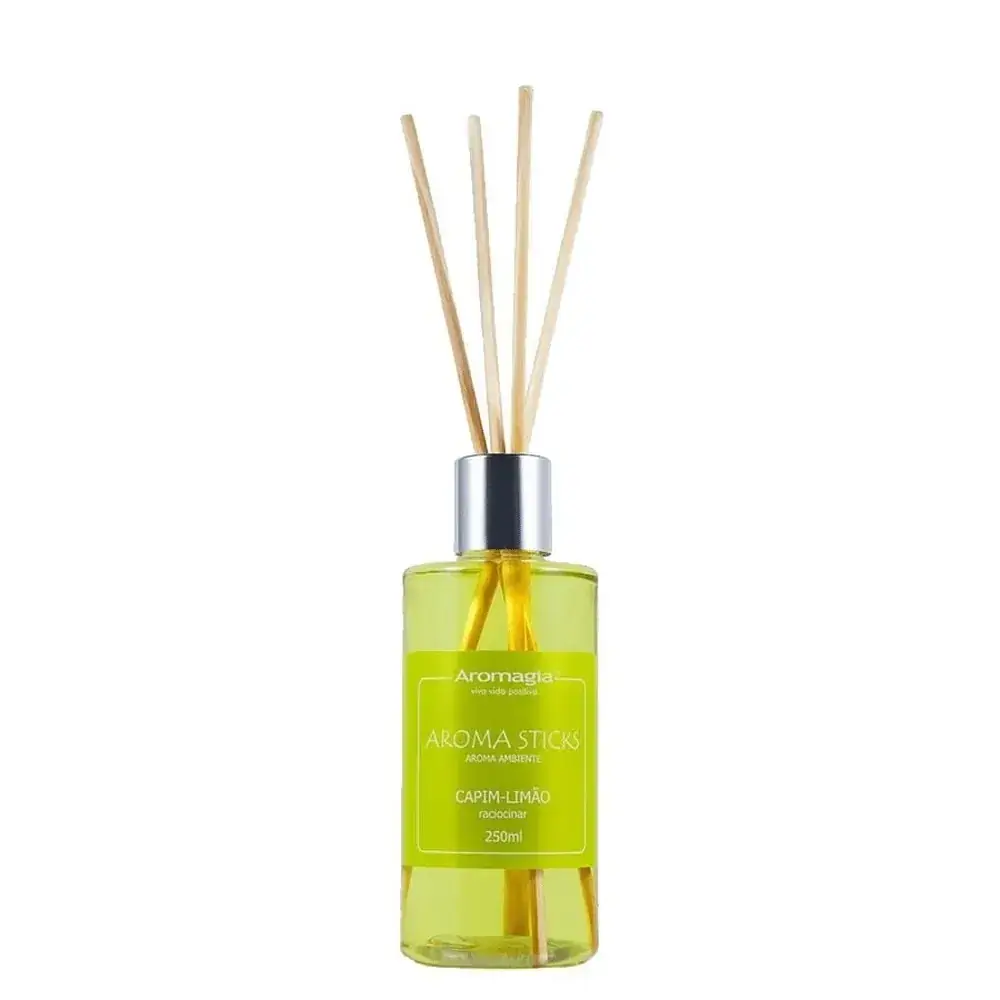 Aroma Stiks Capim Limão 250ml Aromagia