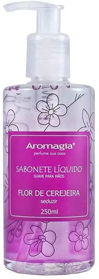 Sabonete Liquido Flor De Cerejeira 250ml Wnf Aromagia