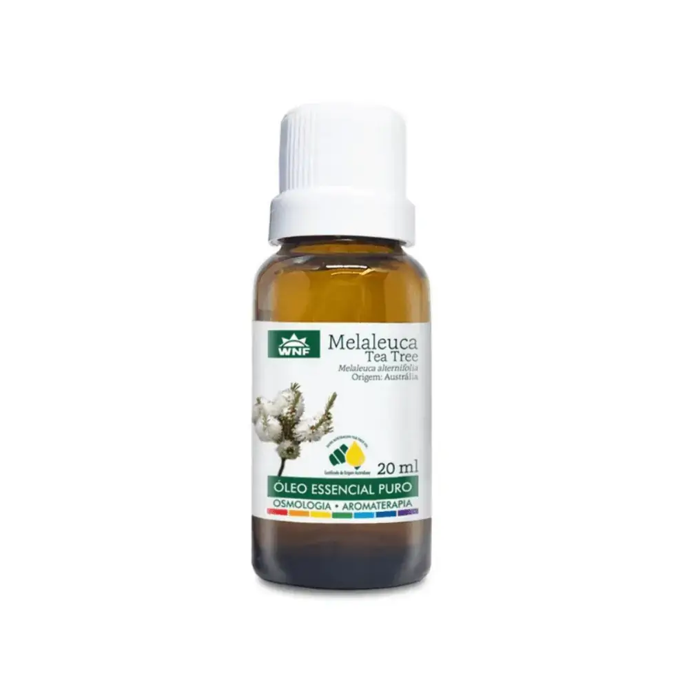 Óleo Essencial de Melaleuca Tea Tree 20ml - WNF - Óleo Essencial de Melaleuca Tea Tree 20ml - WNF
