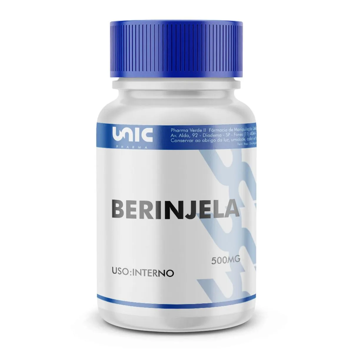 Berinjela 500mg 60 Cápsulas