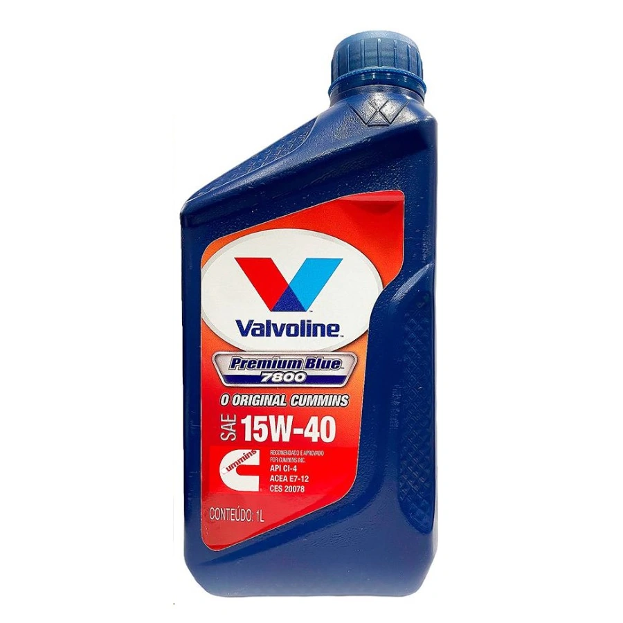 Óleo de Motor 15W40 Premium Blue 7800 API-CI-4 1 Litro - VALVOLINE 434333