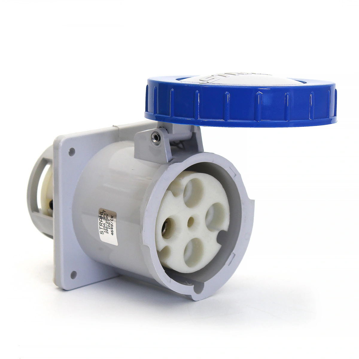 Tomada De Embutir Linha Cekton Ip67 4 (3p+t) 125a 200/250v