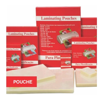 Filmes Pouche P/plastificacao 226x340x005mm C/10