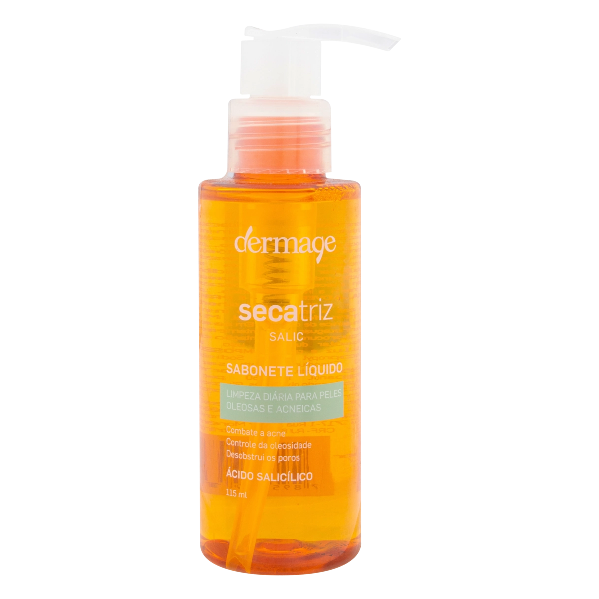 Sabonete Líquido Facial Dermage Secatriz Salic Frasco 115ml