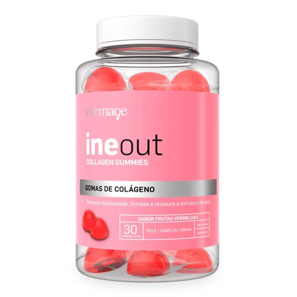 Gomas de Colágeno Dermage Ineout Gummies 30 Unidades