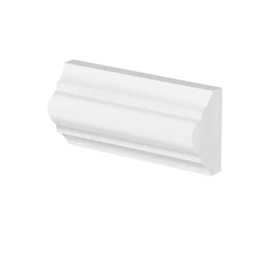 Rodameio Poliestireno 4cm Classico 2m Branco 31004 Arquitech