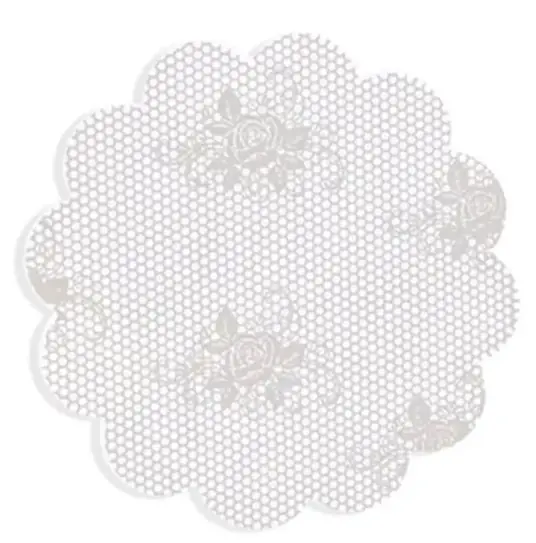 Fundo Decorado N 9 Branco C/100und