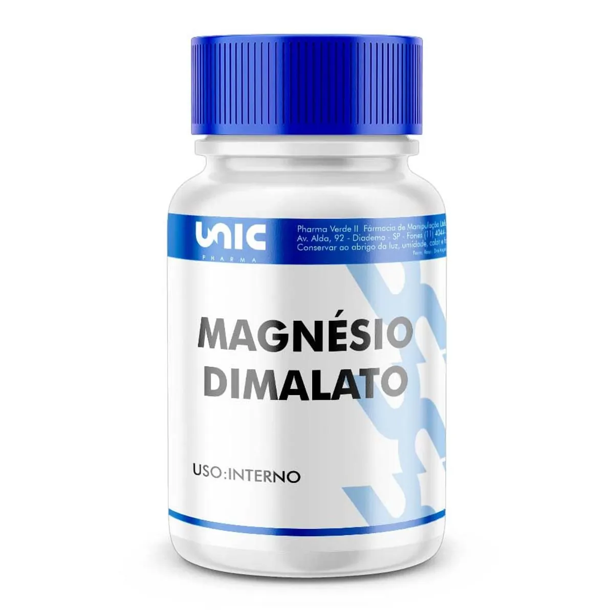 Magnésio dimalato 300mg 120 Cápsulas