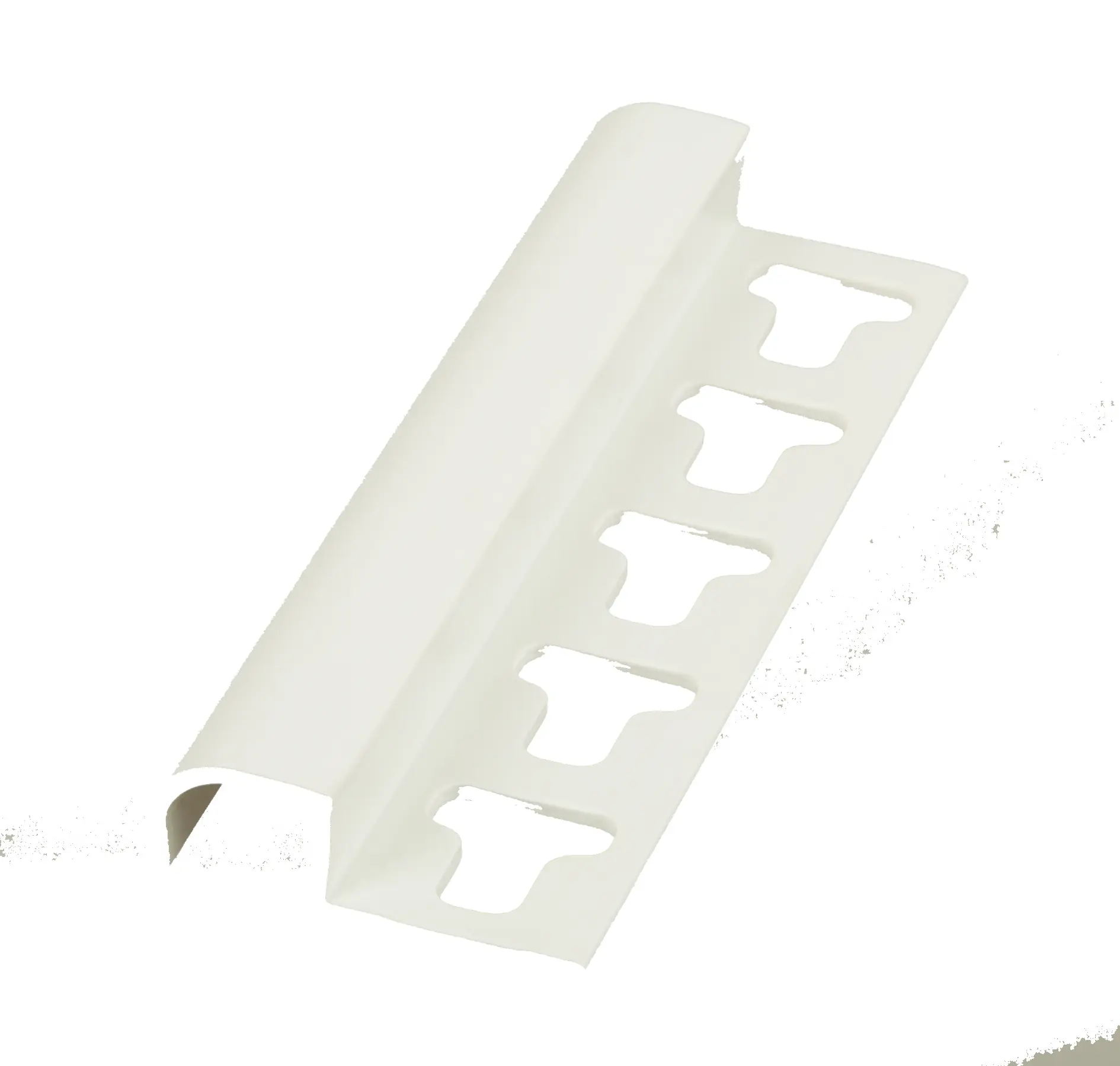 Terminal de Acabamento Meia Parede Branco 1x270cm PVC PC