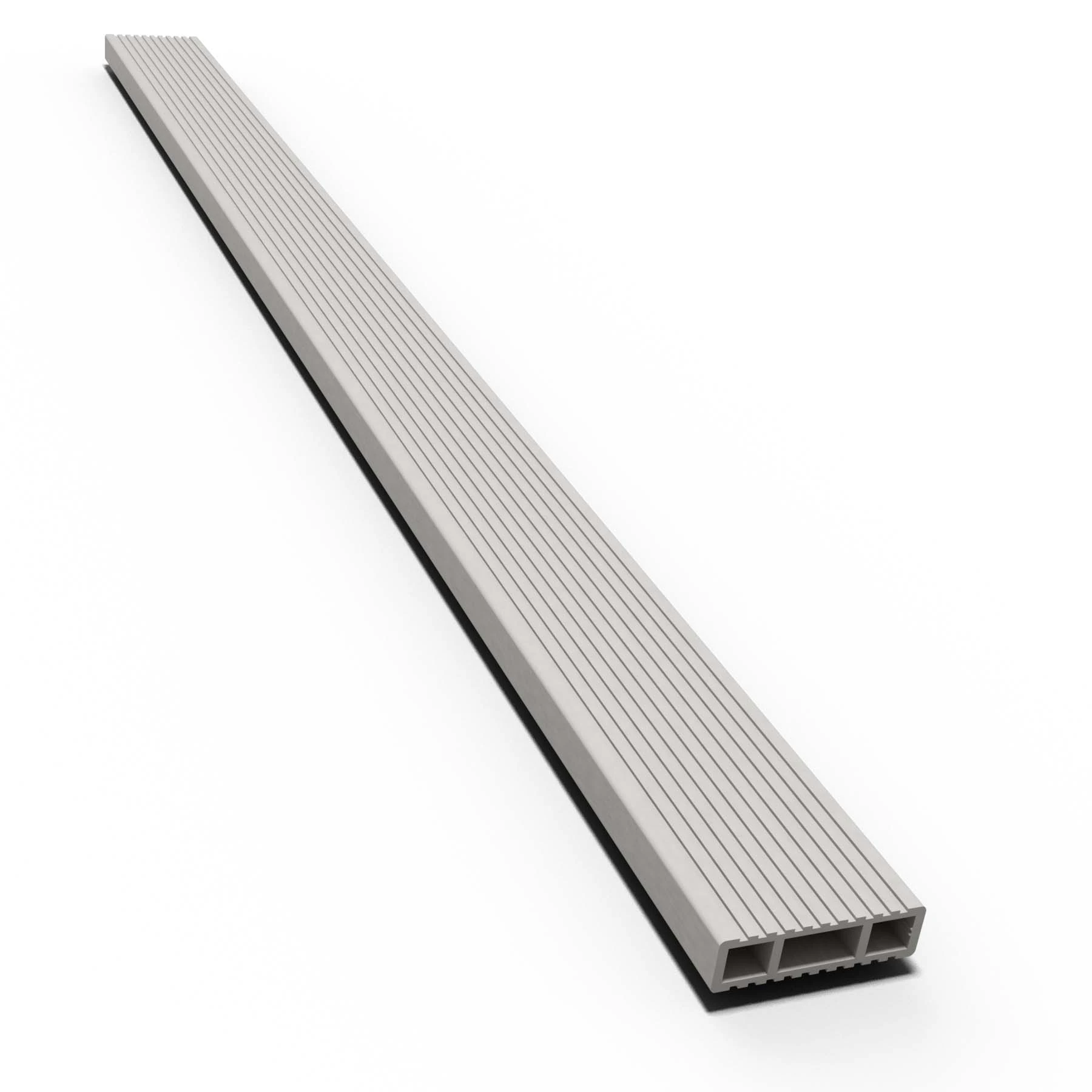 Perfil Treliça Perfil Treliça PVC 2mx10mmx36mm Branco Fosco