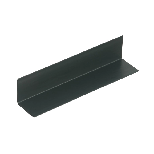 Perfil Abas Iguais L PVC 2m x 25mm Preto Tecnoperfil