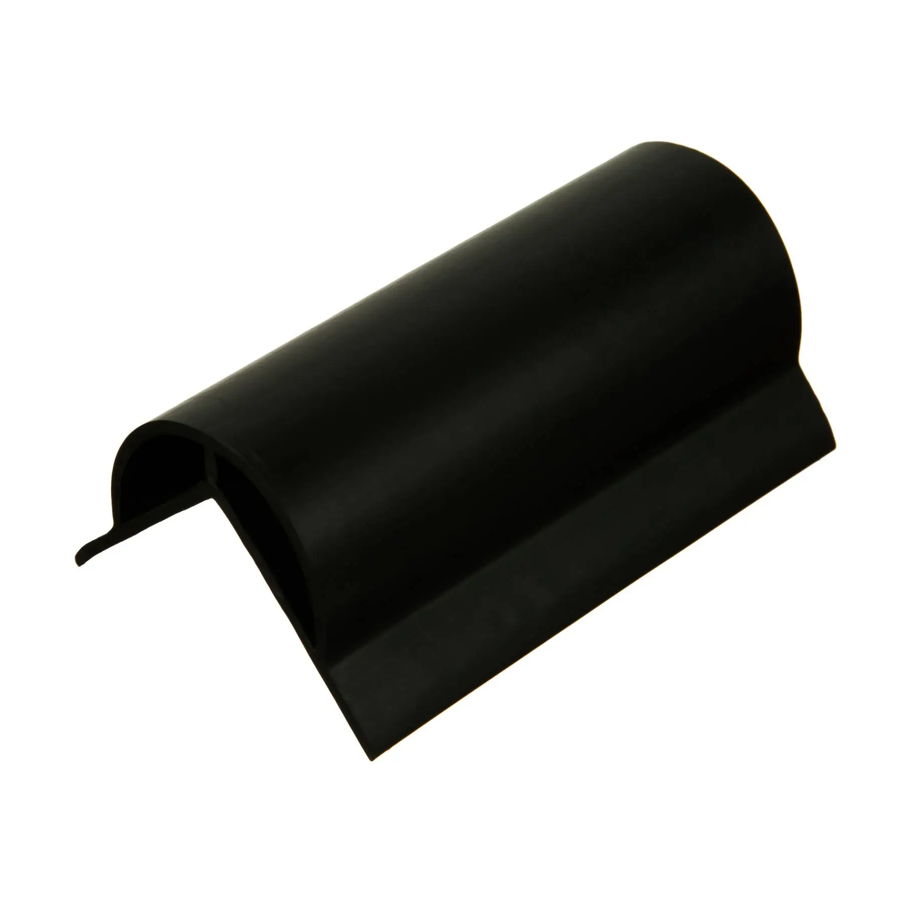 Proteção de Quina 60cm Plástico Preto Tecnoperfil 1 unidade