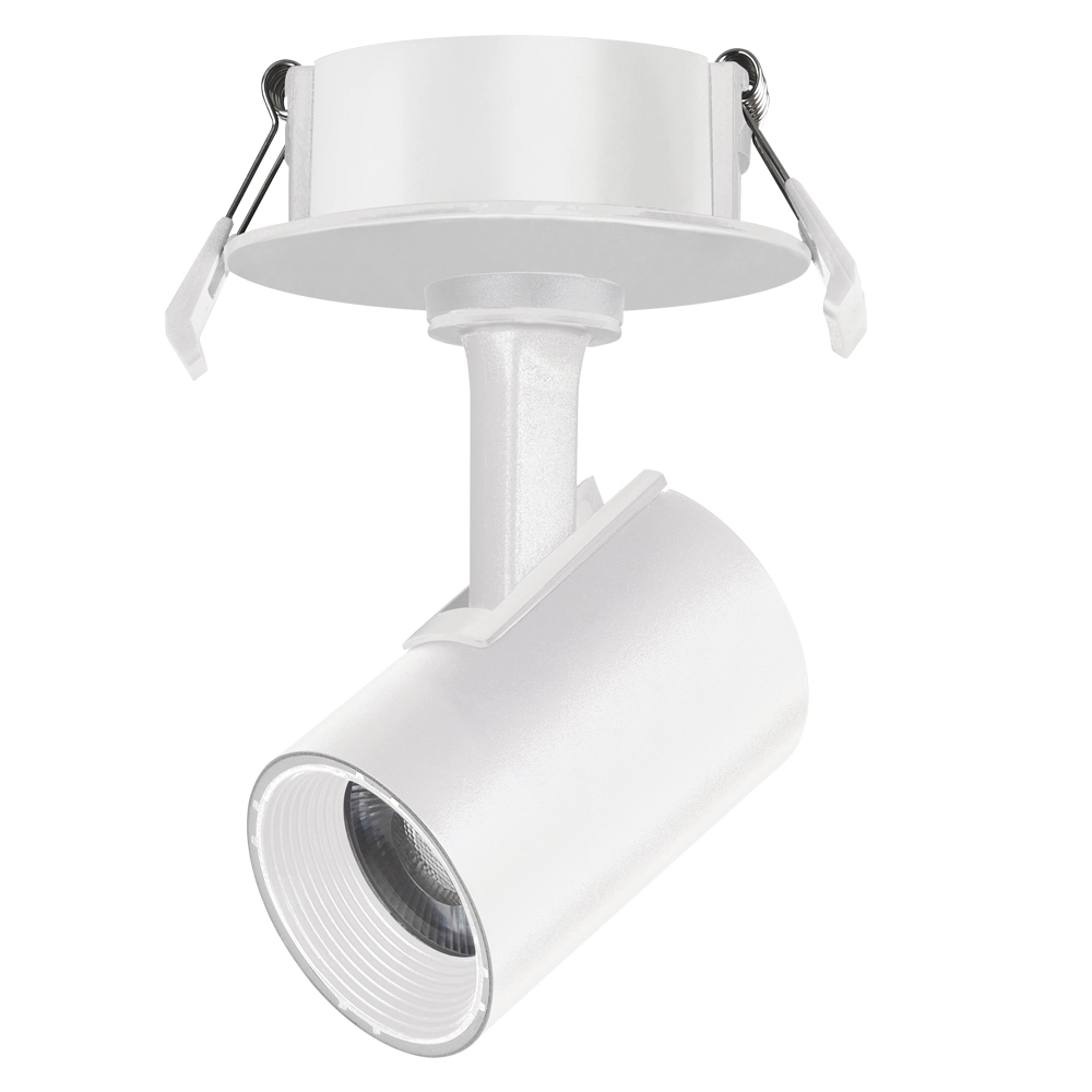 Spot Led Direcionável Foxlux Embutir 12w 3000k Bivolt Branco