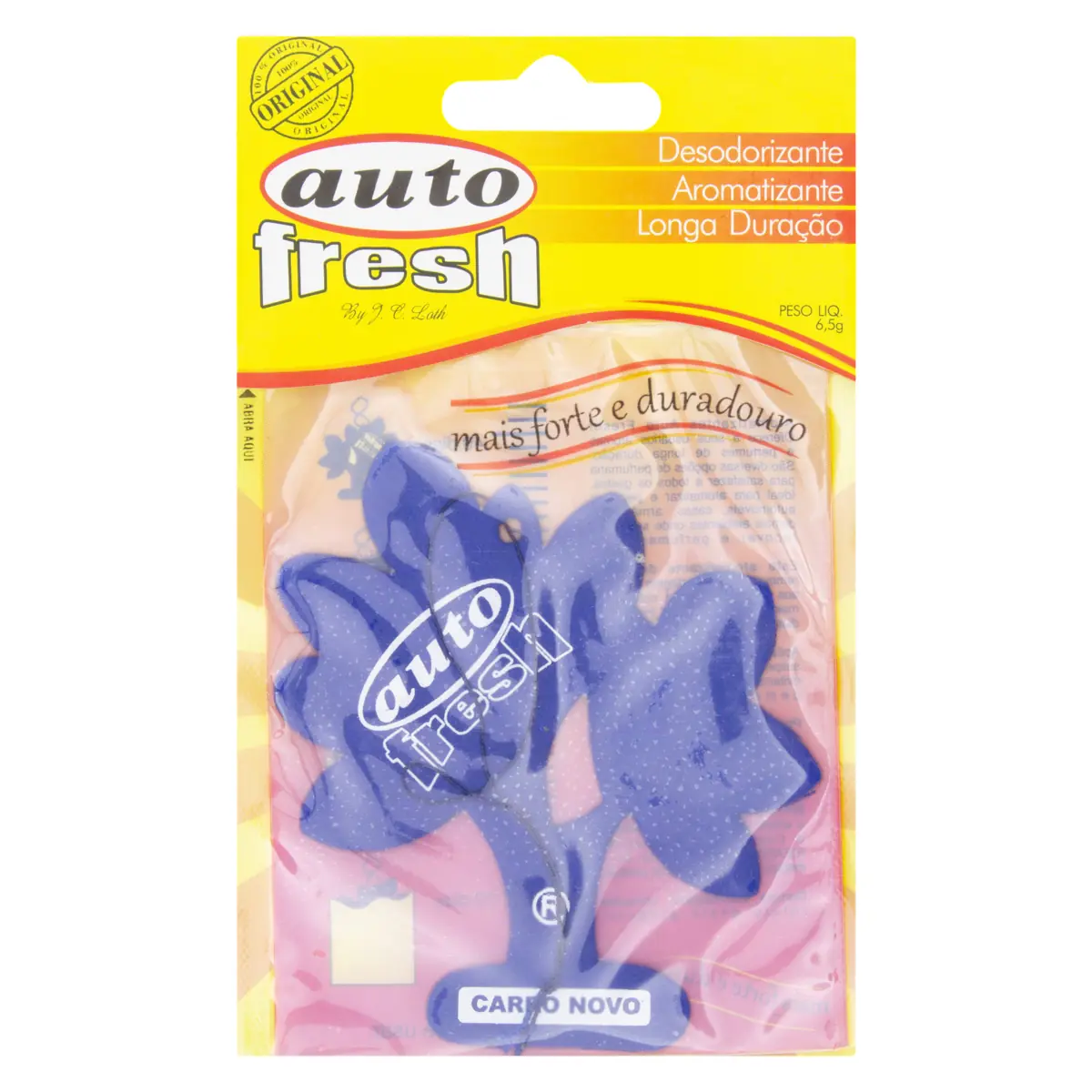Aromatizante Carro Novo Auto Fresh Pacote 6,5g